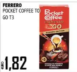 Big Food Ferrero Pocket Coffee To Go T3 offerta