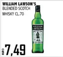 Big Food William Lawsons blended scotch whisky offerta
