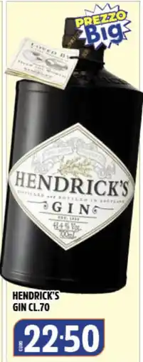 Big Food Hendrick's Gin offerta