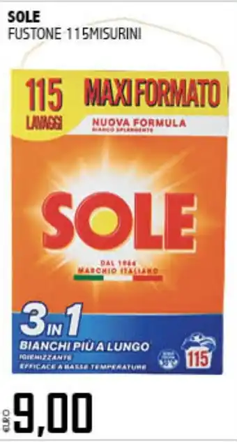 Big Food Sole fustone offerta