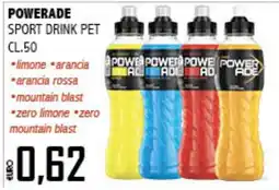 Big Food Powerade sport drink pet offerta