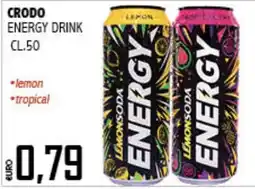 Big Food CRODO ENERGY DRINK offerta