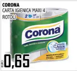 Big Food Carta igienica Corona offerta