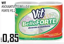 Big Food Vit asciugatutto bello e forte offerta