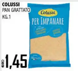 Big Food Colussi pan grattato per impanare offerta