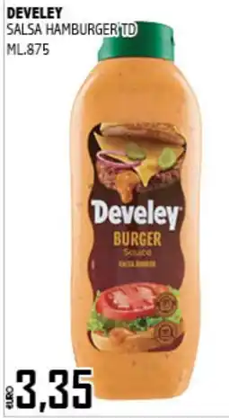 Big Food Develey salsa hamburger offerta