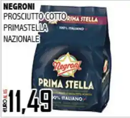 Big Food Prosciutto cotto Prima Stella offerta