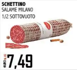 Big Food Schettino salame milano offerta