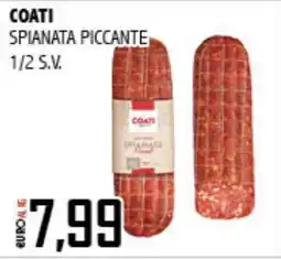 Big Food Coati spianata piccante offerta