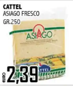 Big Food Asiago fresco Cattel offerta