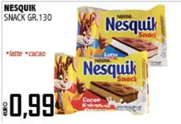 Big Food Nesquik Snack offerta