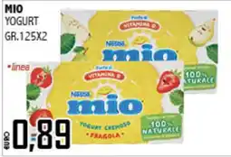 Big Food Mio yogurt cremoso fragola offerta