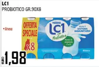 Big Food Nestlé LC1 con Probiotico offerta