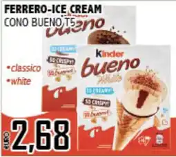 Big Food Ferrero ice cream cono bueno t5 offerta
