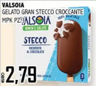 Big Food Valsoia gelato gran stecco croccante offerta