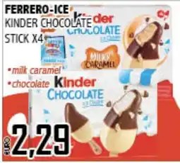 Big Food Ferrero-Ice Kinder Chocolate Stick offerta