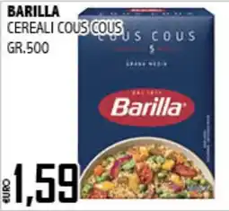 Big Food Barilla cereali cous cous offerta