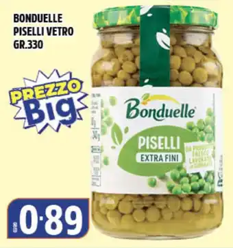 Big Food Bonduelle piselli extra fini offerta