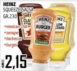Big Food Heinz squeeze salsa offerta