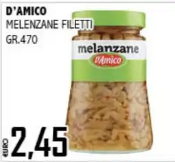 Big Food Melanzane filetti d'Amico offerta
