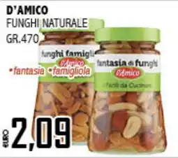 Big Food Funghi naturale D'Amico offerta