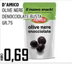 Big Food Olive nere snocciolate D'Amico offerta
