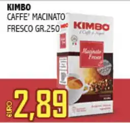 Big Food Kimbo caffè macinato fresco offerta