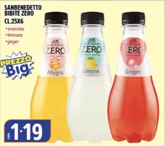 Big Food San Benedetto bibite zero offerta