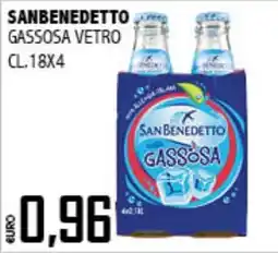 Big Food San Benedetto gassosa vetro offerta
