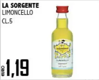 Big Food La Sorgente Limoncello offerta