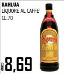 Big Food Kahlua liquore al caffe' offerta