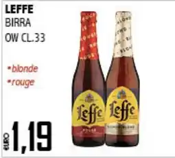 Big Food Leffe birra offerta