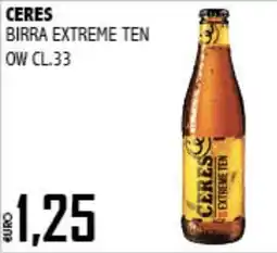 Big Food Ceres birra extreme ten offerta