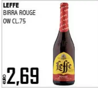 Big Food Leffe Birra Rouge offerta