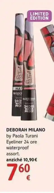 dm drogerie markt Deborah Milano by Paola Turani Eyeliner 24 ore waterproof assort. offerta