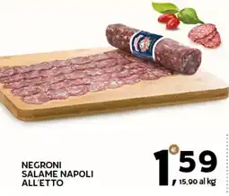 Extra Supermercati Negroni salame napoli all'etto offerta