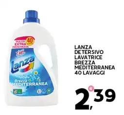 Extra Supermercati Lanza detersivo lavatrice brezza mediterranea offerta