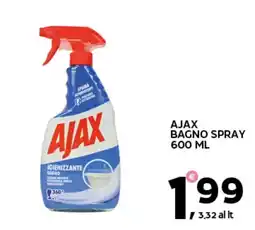 Extra Supermercati Ajax bagno spray offerta