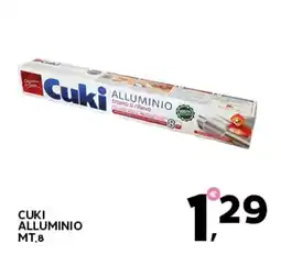 Extra Supermercati Cuki alluminio offerta