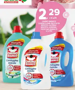 Extra Supermercati Omino Bianco Candeeggina Delicata offerta