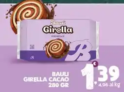 Extra Supermercati Bauli Girella Cacao offerta