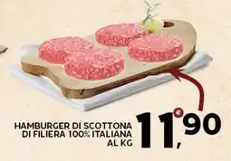 Extra Supermercati Hamburger di scottona di filiera 100% italiana offerta