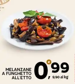 Extra Supermercati Melanzane a funghetto all'etto offerta