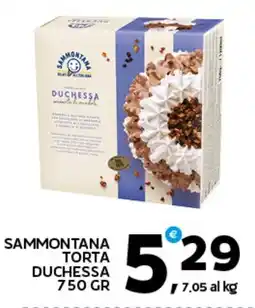 Extra Supermercati Sammontana torta Duchessa offerta