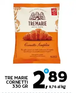 Extra Supermercati Tre Marie cornetti offerta