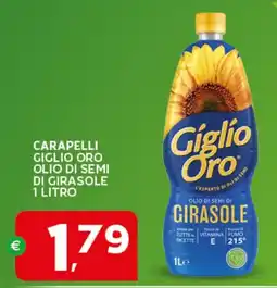 Extra Supermercati Giglio Oro olio di semi di girasole offerta