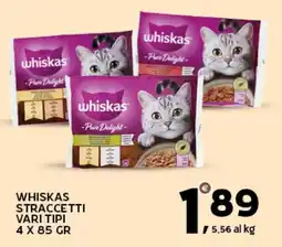 Extra Supermercati Whiskas Straccetti offerta