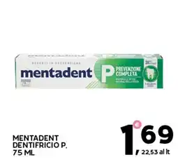 Extra Supermercati Mentadent dentifricio P offerta