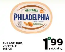 Extra Supermercati Philadelphia vegetale offerta