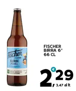 Extra Supermercati Fischer birra blonde offerta